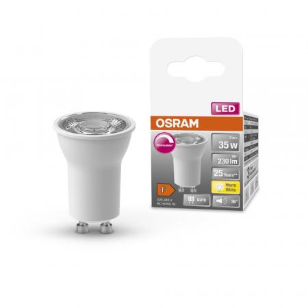 OSRAM GU10 SUPERSTAR Spot PAR11 36° dimmbar 3W wie 35W 2700K warmweißes Licht